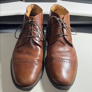 Johnston & Murphy Brown Leather Boots 0820 Sz 10
